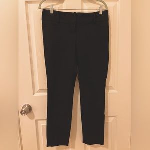 The Limited skinny ankle dress pants (size 4, black)